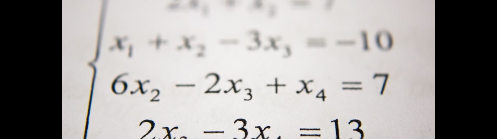 Department of Mathematics